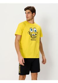 Sinsay - Piżama dwuczęściowa SpongeBob SquarePants - czarny. Kolor: czarny #1