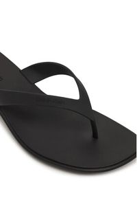 Calvin Klein Japonki Flip Flop Kitten Heel Thong Tpu HW0HW02965 Czarny. Kolor: czarny. Materiał: skóra #3