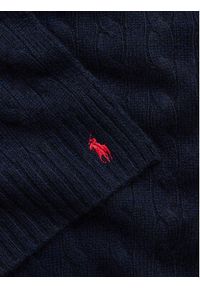 Polo Ralph Lauren Szalik 455956296009 Granatowy. Kolor: niebieski. Materiał: wełna, materiał #3