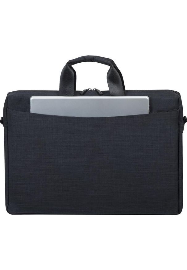 RIVACASE - Torba Rivacase 8355 czarny. Kolor: czarny. Materiał: poliester. Styl: elegancki, biznesowy