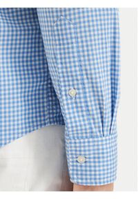 TOMMY HILFIGER - Tommy Hilfiger Koszula Poplin MW0MW43319 Niebieski Regular Fit. Kolor: niebieski. Materiał: bawełna #3