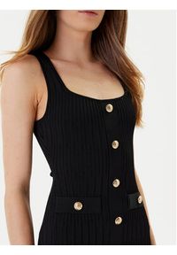 Marciano Guess Sukienka dzianinowa 5YGK62 5881Z Czarny Classic Fit. Kolor: czarny. Materiał: wiskoza #5