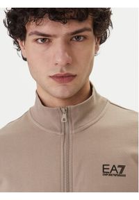 EA7 Emporio Armani Bluza 8NPM31 PJVRZ U6167 Beżowy Regular Fit. Kolor: beżowy. Materiał: bawełna #2