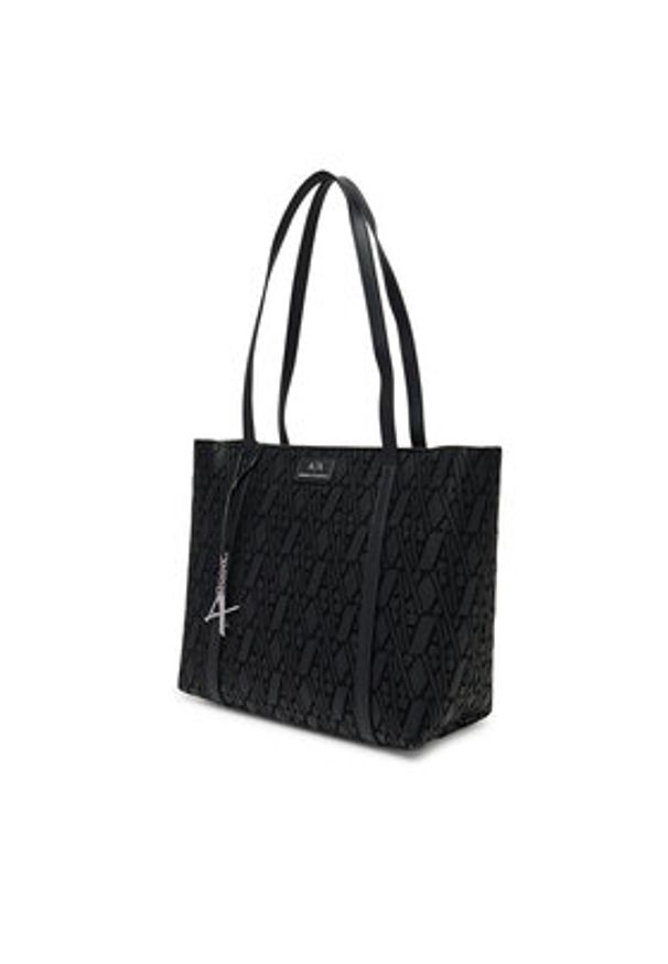 Armani Exchange Torebka XW002121 AF19298 UC001 Czarny. Kolor: czarny. Materiał: skórzane