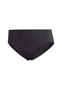 Adidas - Dół Bikini Iconisea Mid-Waist. Kolor: czarny, biały, wielokolorowy. Materiał: materiał