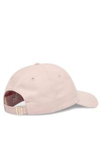 TOMMY HILFIGER - Tommy Hilfiger Czapka z daszkiem Th Elevated Chic Cap AW0AW17631 Różowy. Kolor: różowy. Materiał: bawełna #4