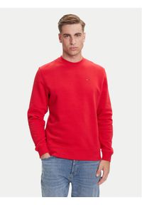 Tommy Jeans Bluza DM0DM20741 Czerwony Regular Fit. Kolor: czerwony. Materiał: bawełna
