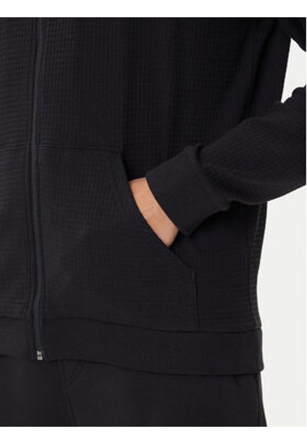 Hugo - HUGO Bluza Austin 50556966 Czarny Regular Fit. Kolor: czarny. Materiał: bawełna, syntetyk