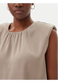 Marciano Guess Bluzka 5GGH39 7079A Beżowy Regular Fit. Kolor: beżowy. Materiał: syntetyk #3