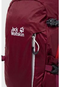 Jack Wolfskin plecak Athmos Shape 16 kolor bordowy duży z nadrukiem. Kolor: czerwony. Materiał: materiał. Wzór: nadruk #6