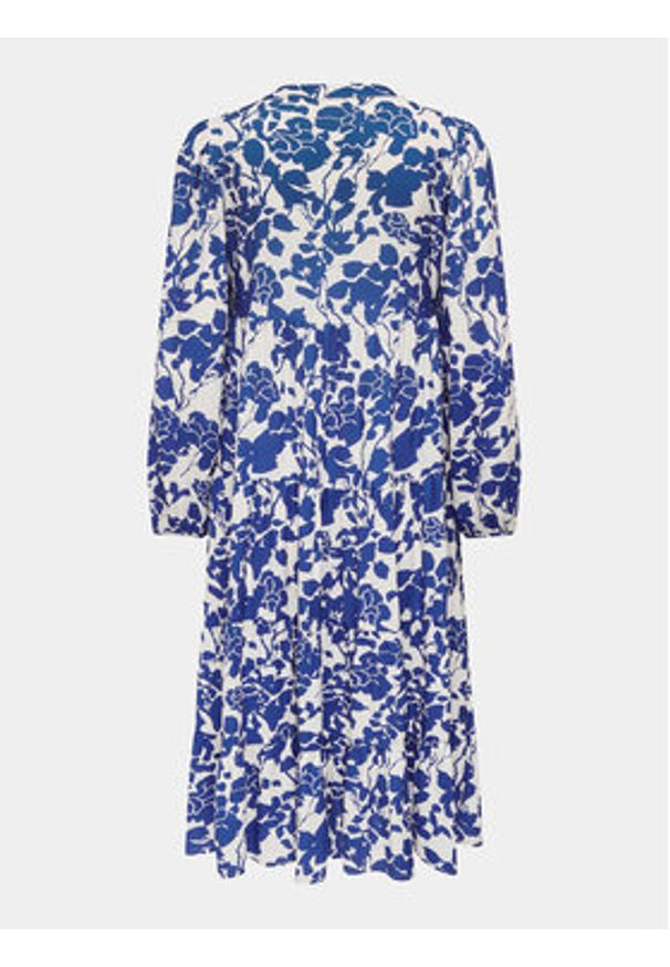 only - ONLY Sukienka koszulowa Milana 15308233 Granatowy Loose Fit. Kolor: niebieski. Materiał: wiskoza. Typ sukienki: koszulowe