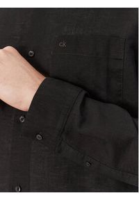 Calvin Klein Koszula K10K114488 Czarny Regular Fit. Kolor: czarny. Materiał: bawełna