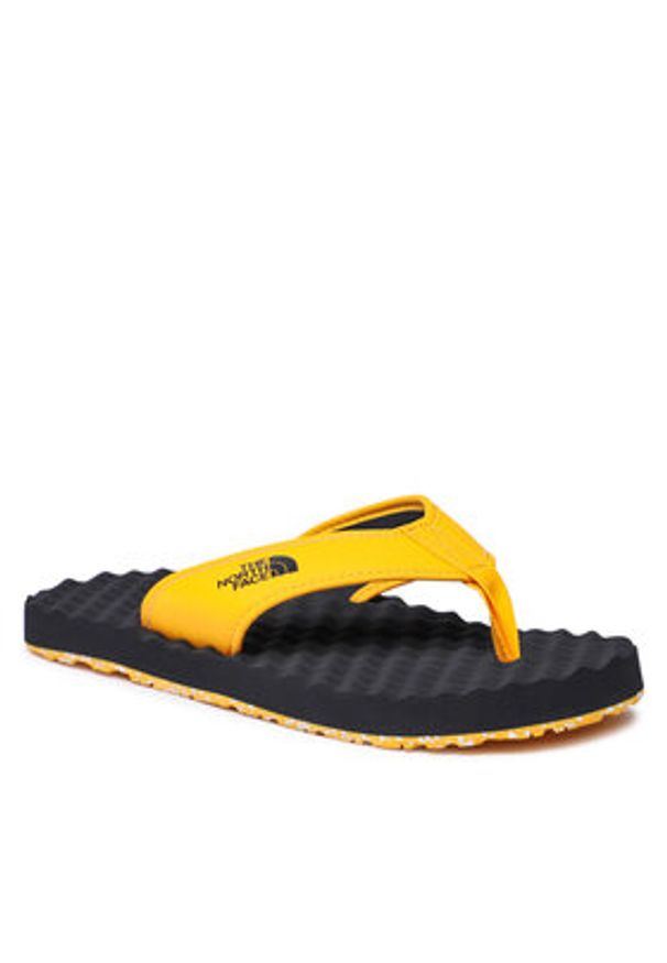 The North Face Japonki Basecamp Flpflp II NF0A47AAZU31 Żółty. Kolor: żółty. Materiał: materiał