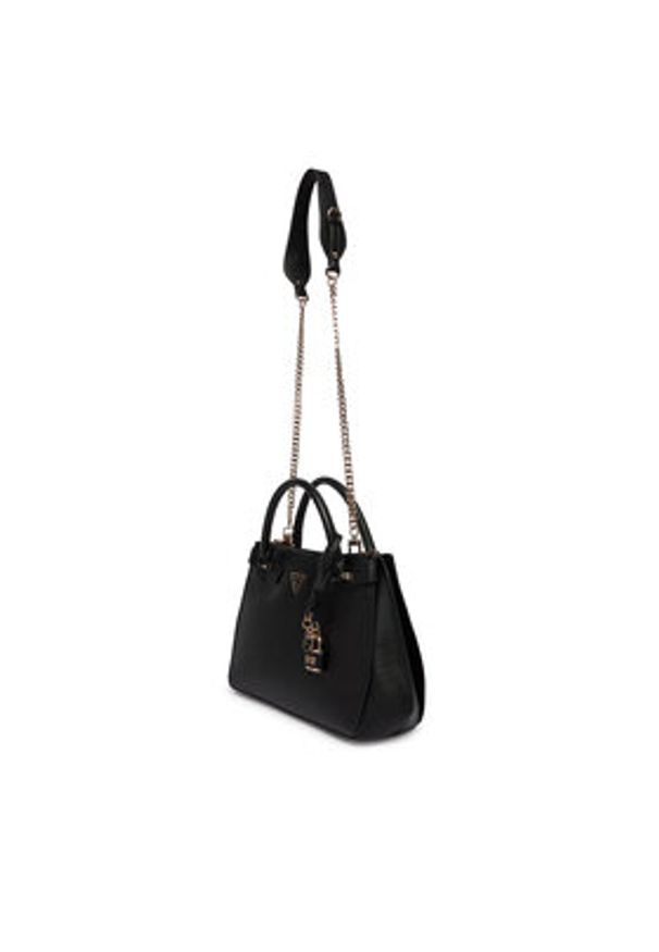 Guess Torebka Serenova HWZG80 91060 Czarny. Kolor: czarny. Materiał: skórzane