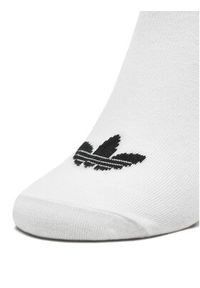 Adidas - adidas Zestaw 6 par niskich skarpet unisex Trefoil Liner IJ5625 Kolorowy. Materiał: bawełna, materiał. Wzór: kolorowy #3