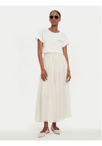 ViCOLO T-Shirt RB0673 Écru Regular Fit. Materiał: bawełna #4