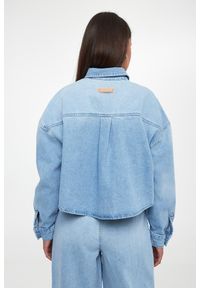 Armani Exchange - Koszula damska jeansowa ARMANI EXCHANGE. Materiał: jeans #5