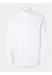 Selected Homme Koszula 16092939 Biały Slim Fit. Kolor: biały. Materiał: bawełna, syntetyk #5