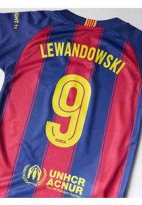 Reserved - Komplet FC Barcelona Lewandowski - granatowy. Kolor: niebieski. Materiał: dzianina. Wzór: gładki #1
