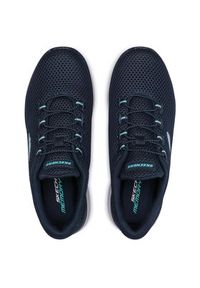 skechers - Skechers Sneakersy Quick Lapse 12985/NVLB Granatowy. Kolor: niebieski. Materiał: materiał #3