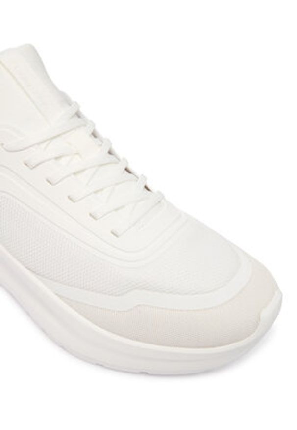 Calvin Klein Sneakersy Light Eva Run Lace Sock Mm HM0HM02164 Biały. Kolor: biały. Materiał: materiał. Sport: bieganie
