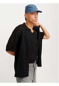 Jack & Jones Koszula Tyler 12272863 Czarny Loose Fit. Kolor: czarny. Materiał: bawełna #7