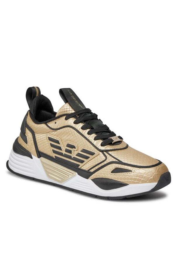EA7 Emporio Armani Sneakersy X8X160 XK365 S996 Złoty. Kolor: złoty