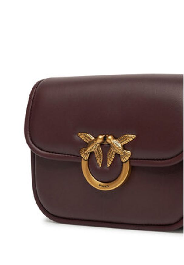 Pinko - PINKO Torebka Love Box Bag Fl Mini PE 25 PLTT 104297 A26L Fioletowy. Kolor: fioletowy. Materiał: skórzane