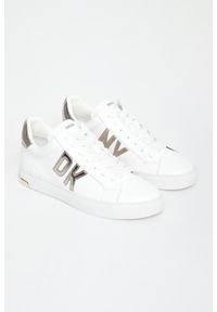 Sneakersy damskie skórzane DKNY. Materiał: skóra #1
