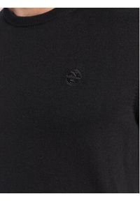 North Sails Sweter 699500 Czarny Regular Fit. Kolor: czarny. Materiał: bawełna