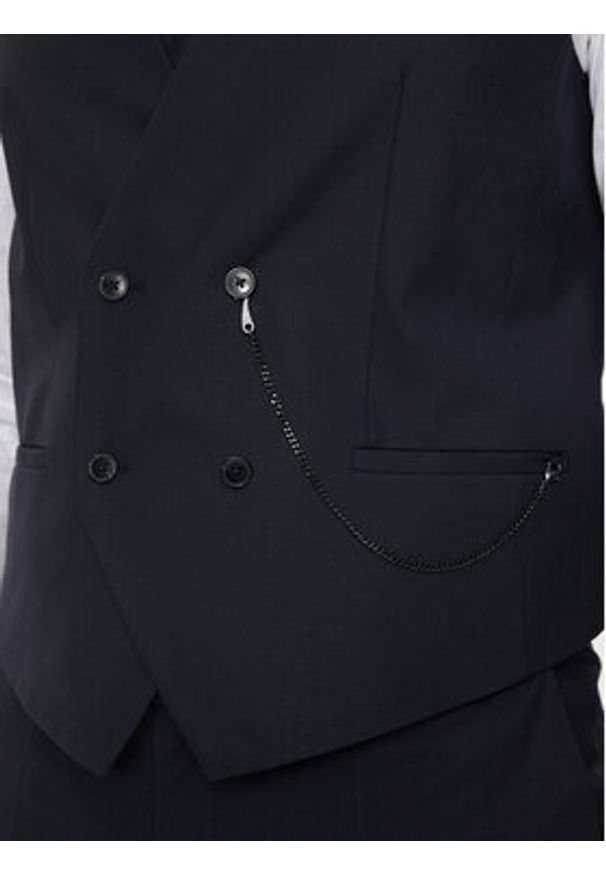 Hugo Garnitur Henry/Getlin234 50530119 Granatowy Regular Fit. Kolor: niebieski. Materiał: syntetyk