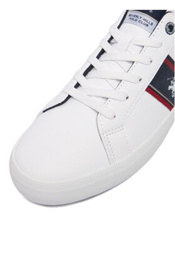 Beverly Hills Polo Club Sneakersy CEO-LUSITANO-01 Biały. Kolor: biały. Materiał: materiał