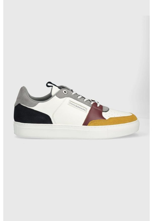 PAUL & SHARK - Paul&Shark sneakersy kolor biały 13318005. Nosek buta: okrągły. Zapięcie: sznurówki. Kolor: biały. Materiał: guma