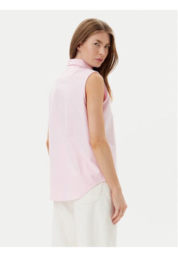 Polo Ralph Lauren Koszula 211968896003 Różowy Classic Fit. Typ kołnierza: polo. Kolor: różowy. Materiał: bawełna