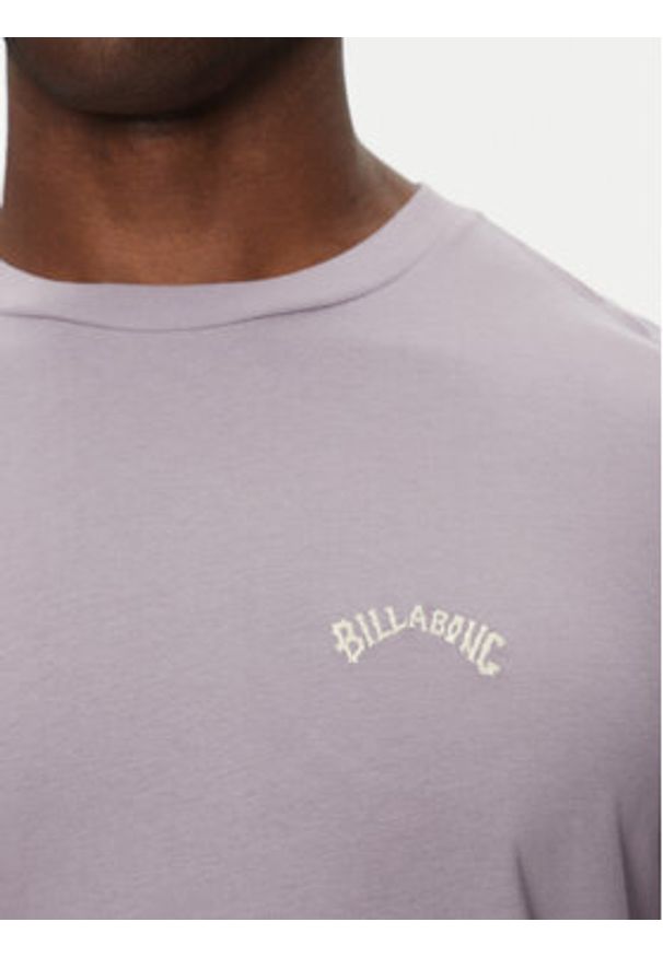 Billabong T-Shirt EBYKT00100 Fioletowy Regular Fit. Kolor: fioletowy. Materiał: bawełna