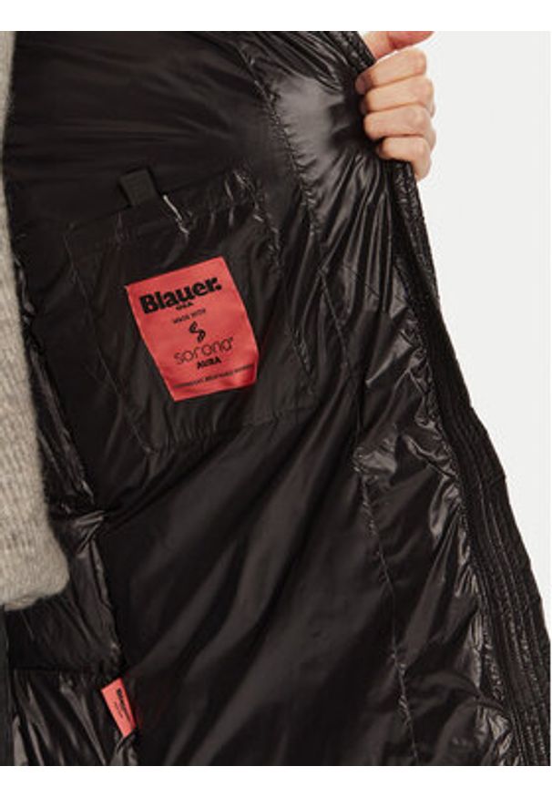 Blauer Kurtka zimowa 24WBLDK02556 Czarny Regular Fit. Kolor: czarny. Materiał: syntetyk. Sezon: zima