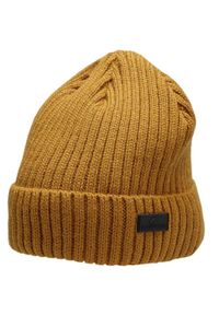 4f - H4Z22 CAM009 82S Beanie. Kolor: żółty