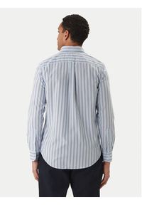 TOMMY HILFIGER - Tommy Hilfiger Koszula MW0MW42441 Błękitny Regular Fit. Kolor: niebieski. Materiał: bawełna #4