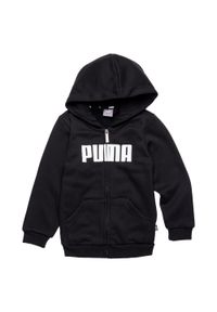 Bluza Sportowa Chłopięca Puma ESS. Kolor: czarny. Styl: sportowy #1