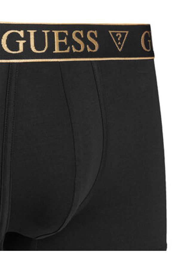 Guess Komplet 5 par bokserek U5BG64 KCD31 Czarny. Kolor: czarny. Materiał: bawełna