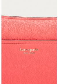 Kate Spade - Torebka skórzana. Kolor: różowy. Materiał: skórzane #3