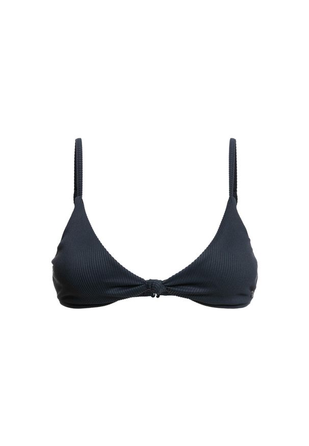 Roxy - Trójkątny stanik bikini ROXY LOVE THE SURF KNOT Czarny Kobiety. Kolor: szary. Materiał: materiał, nylon, elastan