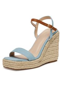 DeeZee Espadryle LWSB42-2 Niebieski. Kolor: niebieski. Materiał: materiał #4