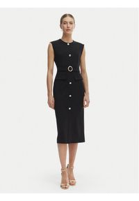 Rinascimento Sukienka koktajlowa CFC0020278002 Czarny Slim Fit. Kolor: czarny. Materiał: syntetyk. Styl: wizytowy #1