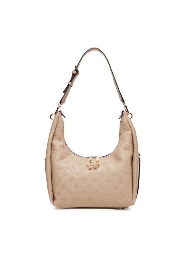 Guess Torebka Phoebe HWPD96 65020 Beżowy. Kolor: beżowy. Materiał: skórzane