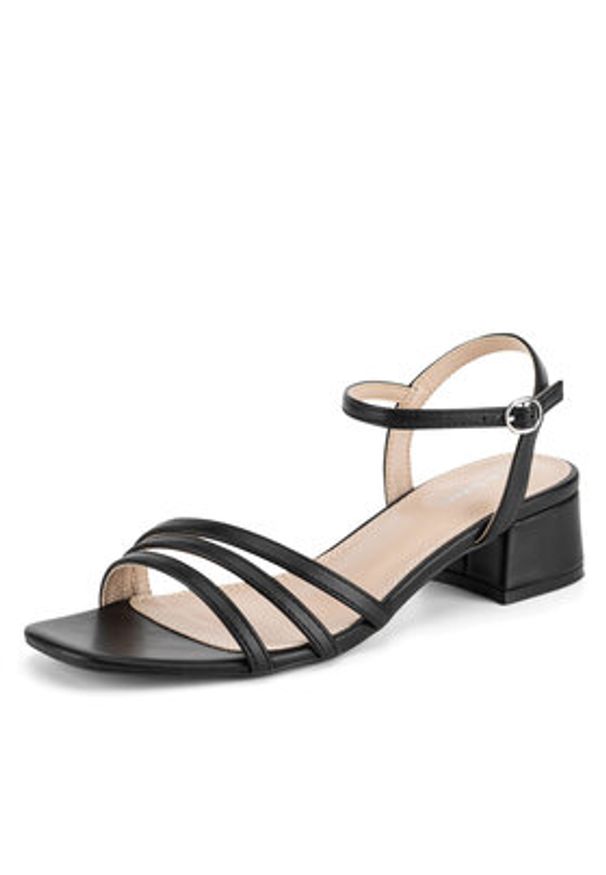 Clara Barson Sandały SXH3373A-29 Czarny. Kolor: czarny. Materiał: materiał, syntetyk