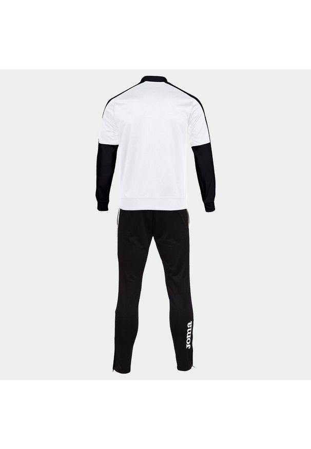 Dres do piłki nożnej dla dzieci Joma Boy Eco championship. Kolor: czarny, biały, wielokolorowy. Materiał: dresówka. Styl: sportowy