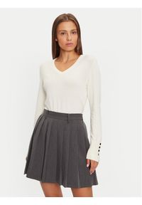 Brave Soul Sweter LK-248IVYA Écru Regular Fit. Materiał: syntetyk #1