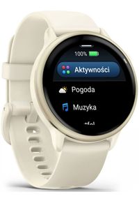 GARMIN - Garmin Vivoactive 6 Beżowy. Kolor: beżowy #7