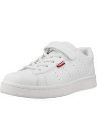 Levi's® - Buty LEVI'S AVENUE Biały. Kolor: biały. Materiał: syntetyk, tkanina. Sport: turystyka piesza